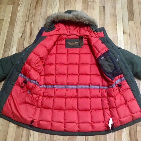 Timberland Weathergear Parka-size M - Picture 4 of 10